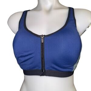 Victoria’s Secret Knockout Front Close Racer Back Colorblock Sports Bra 36D